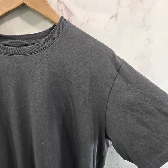 Everlane T Shirt Mens Medium Gray Short Sleeve Crew Organic Cotton Premium - Picture 10 of 10